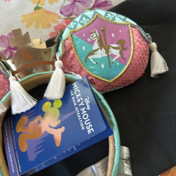 Disney Princess Sequin Ears Headband - Pink and Teal 50th anniversary - Picture 4 of 10